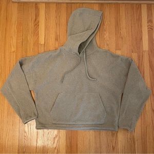 Girlfriend Collective Micro Fleece Hoodie | Size Large